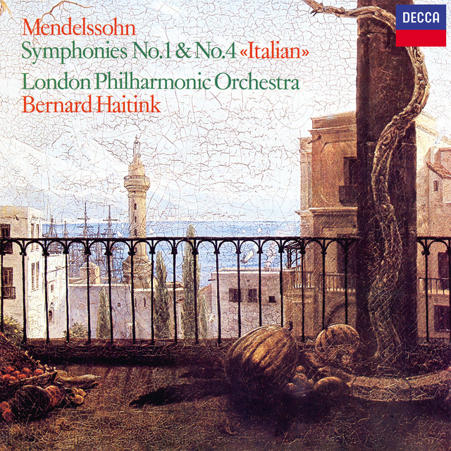 'Mendelssohn: Symphony Nos. 1 & 4; Meeresstille Overture' cover art