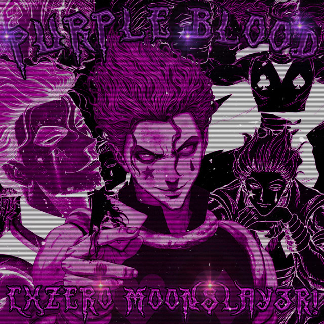 'PURPLE BLOOD' cover art