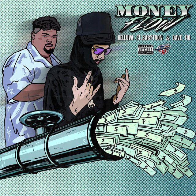 'Money Flow (feat. BabyTron and Dave Fio)' cover art