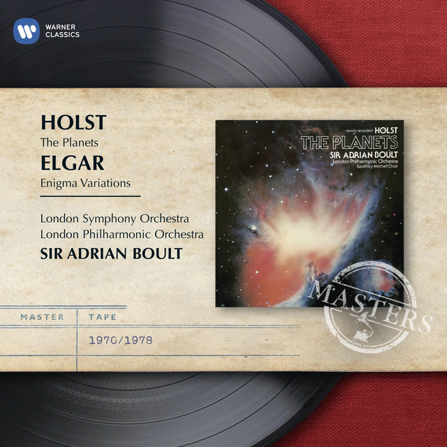 'Elgar: Enigma Variations, Op. 36 - Holst: The Planets, Op. 32' cover art