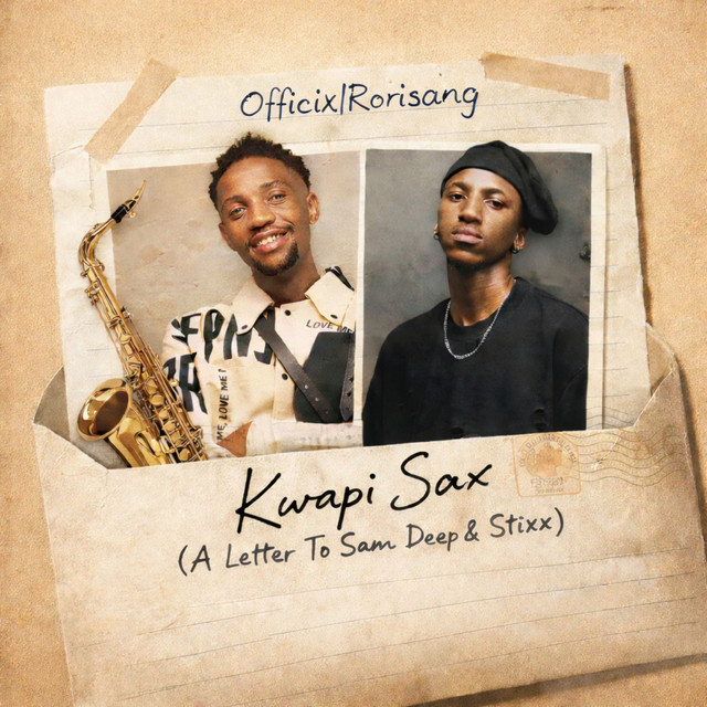 'Kwapi Sax (A Letter to Sam Deep & Stixx)' cover art