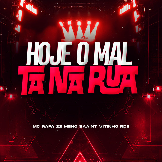'HOJE O MAL TA NA RUA' cover art