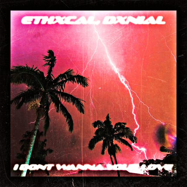 'I Dont Wanna Your Love' cover art