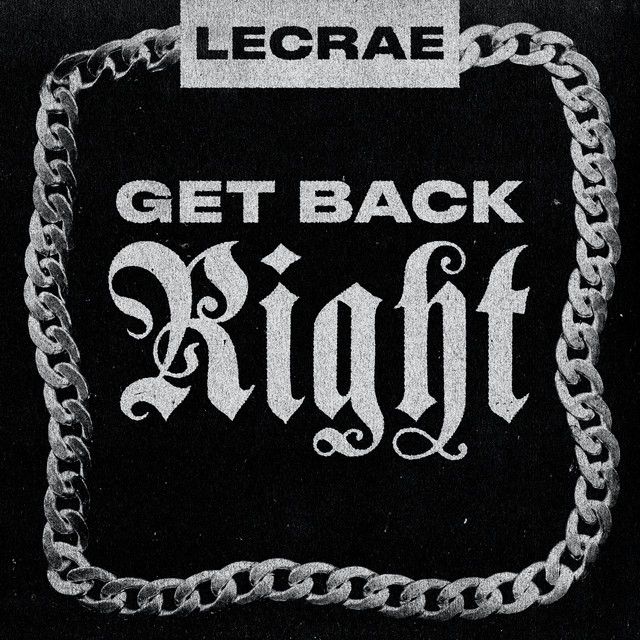 'Get Back Right' cover art