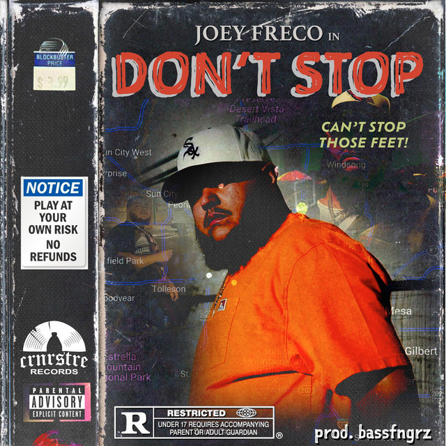 'Don't Stop' cover art