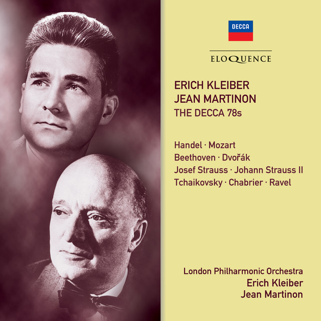 'Erich Kleiber, Jean Martinon - The Decca 78s' cover art