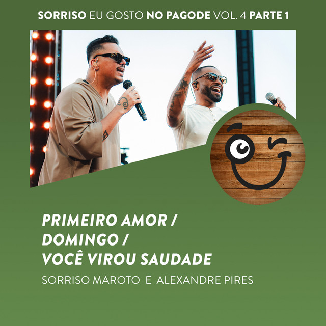 'Primeiro Amor / Domingo / Você Virou Saudade (Ao Vivo)' cover art