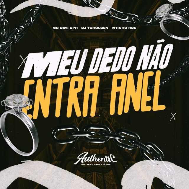 'Meu Dedo Não Entra Anel' cover art