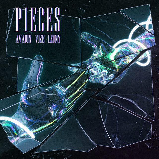 'Pieces (with VIZE & Leony)' cover art