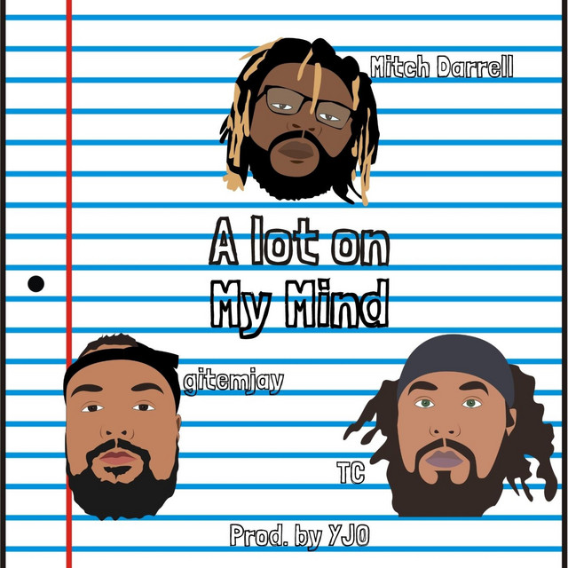 'A lot on My Mind' cover art