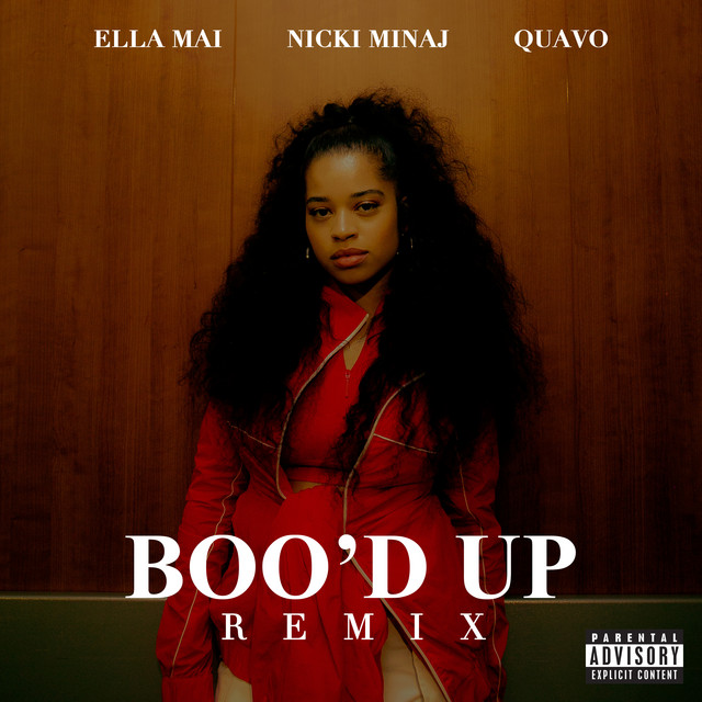 'Boo'd Up (with Nicki Minaj & Quavo) [Remix]' cover art