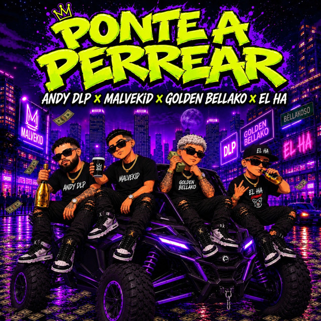 'Ponte a Perrear' cover art