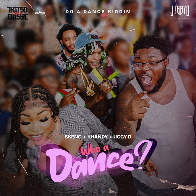 'Who A Dance' cover art
