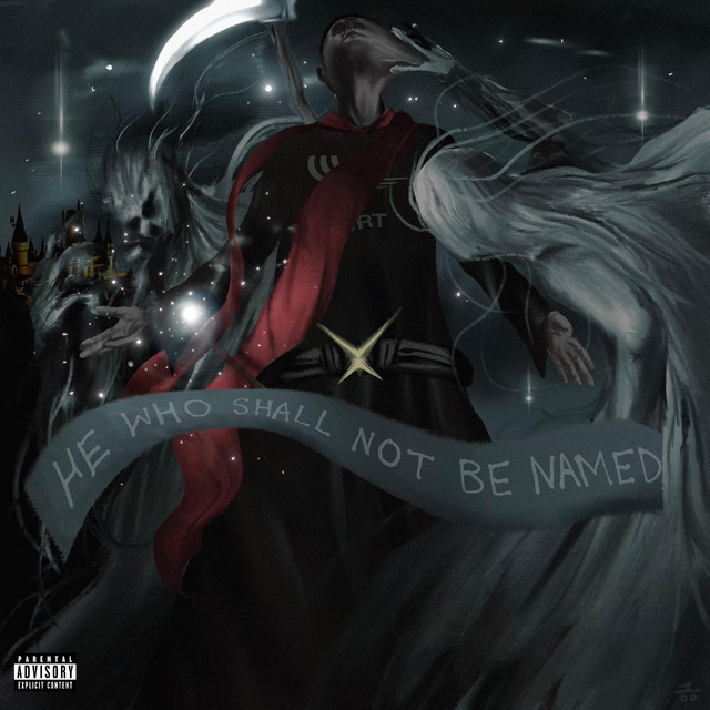 'hE Who SHaLL noT b naMed' cover art