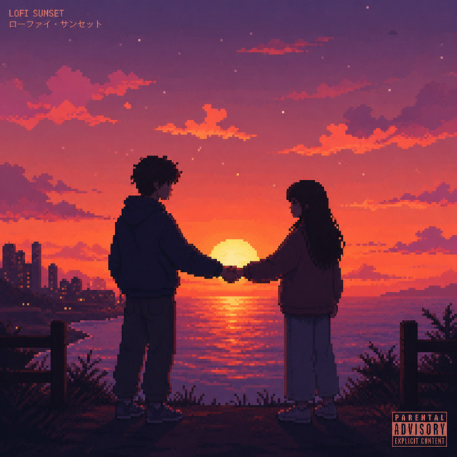 'lofi sunset' cover art