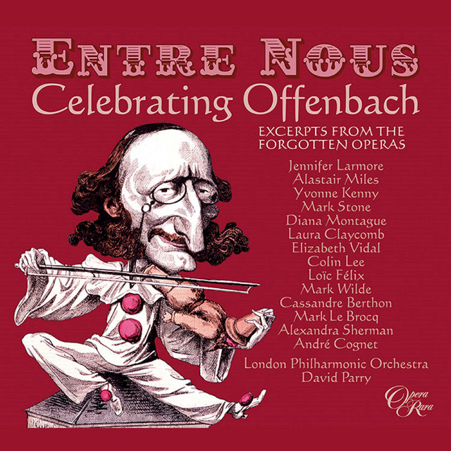 'Entre nous: Celebrating Offenbach' cover art