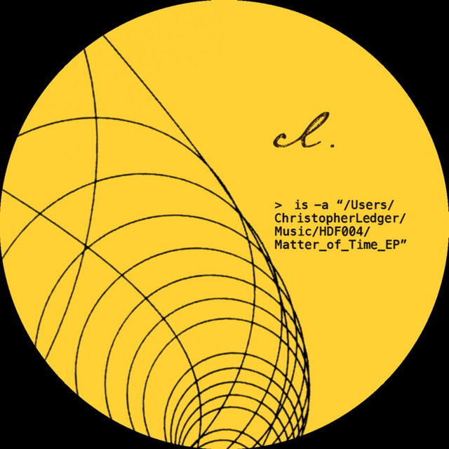 'Matter Of Time EP' cover art
