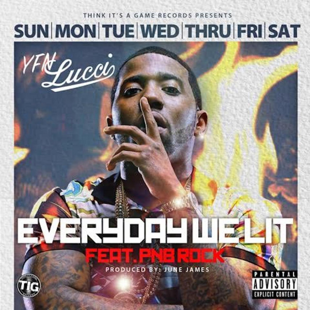 'Everyday We Lit (feat. PnB Rock)' cover art