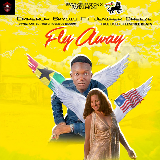 'Fly Away (Vybz Kartel - Watch over Us Riddim)' cover art