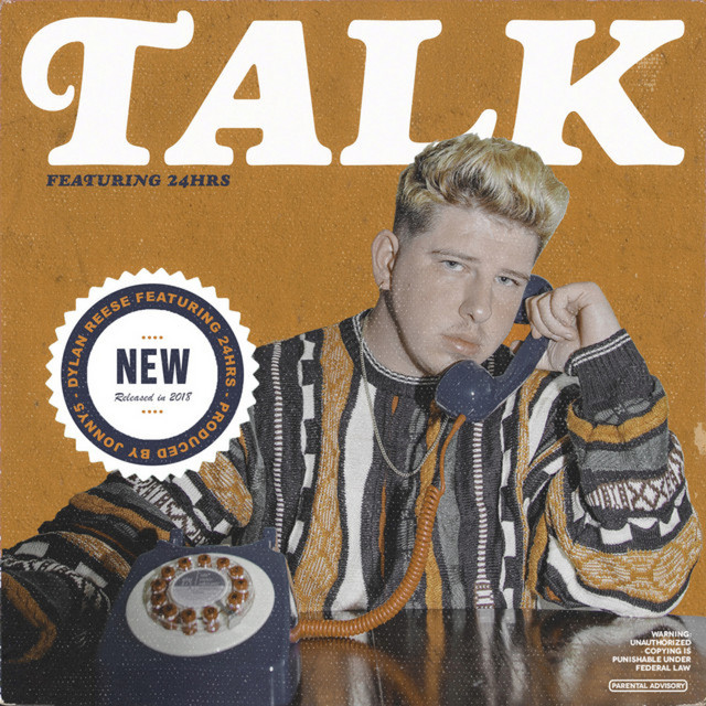 'TALK (feat. 24hrs)' cover art