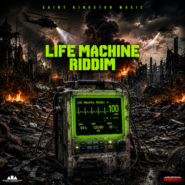 'Life Machine Riddim' cover art