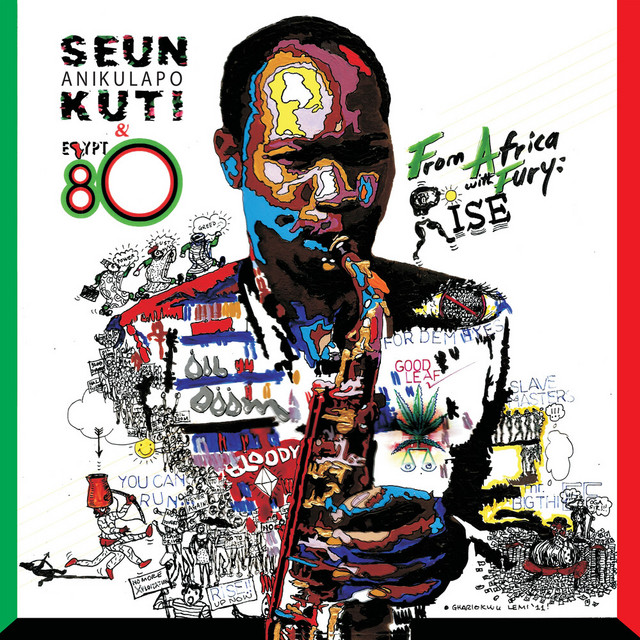 'From Africa With Fury: Rise Remixes' cover art