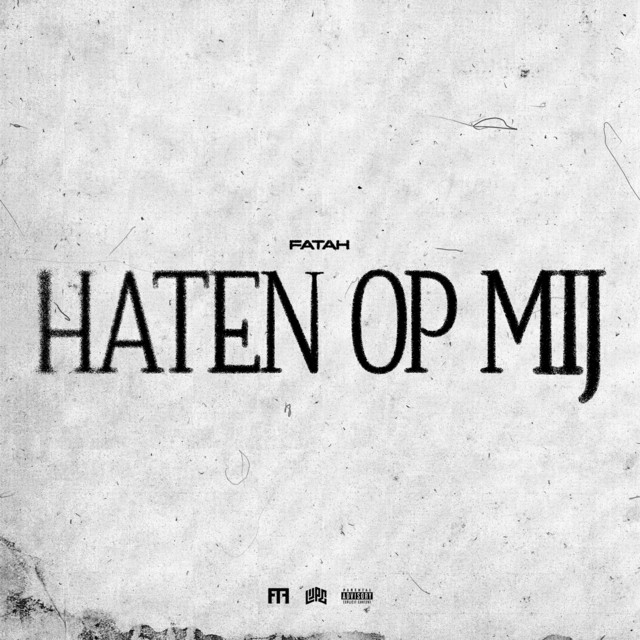 'Haten Op Mij' cover art