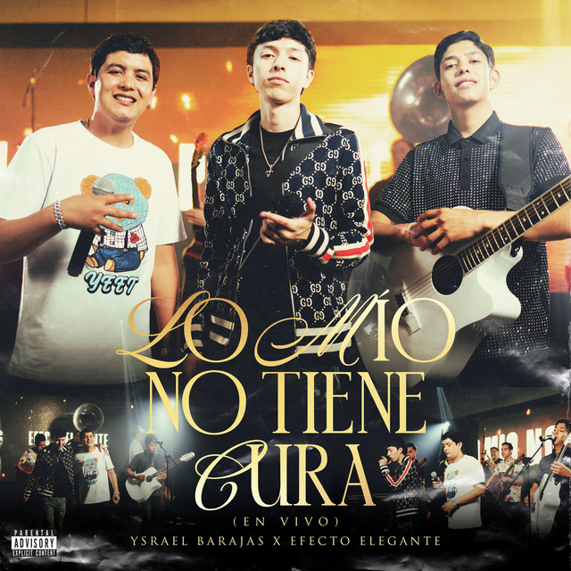 'Lo Mío No Tiene Cura (En Vivo)' cover art