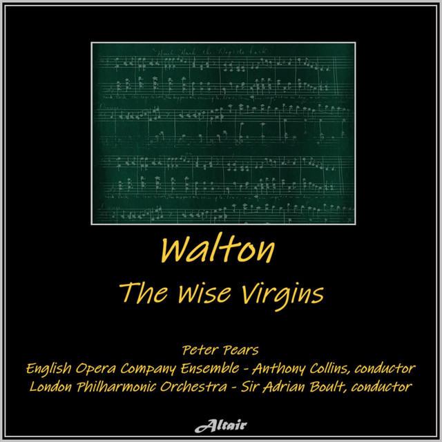 'Walton: The Wise Virgins' cover art