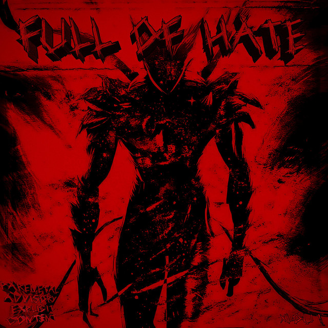 'FULL OF HATE' cover art