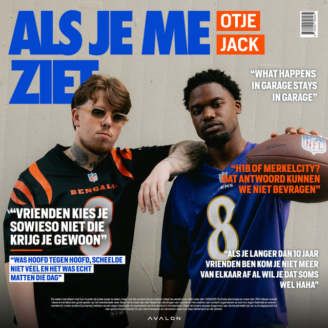 'Als Je Me Ziet' cover art