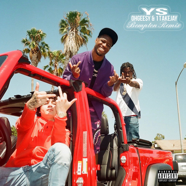 'Bompton (feat. 1TakeJay & OhGeesy) [Remix]' cover art
