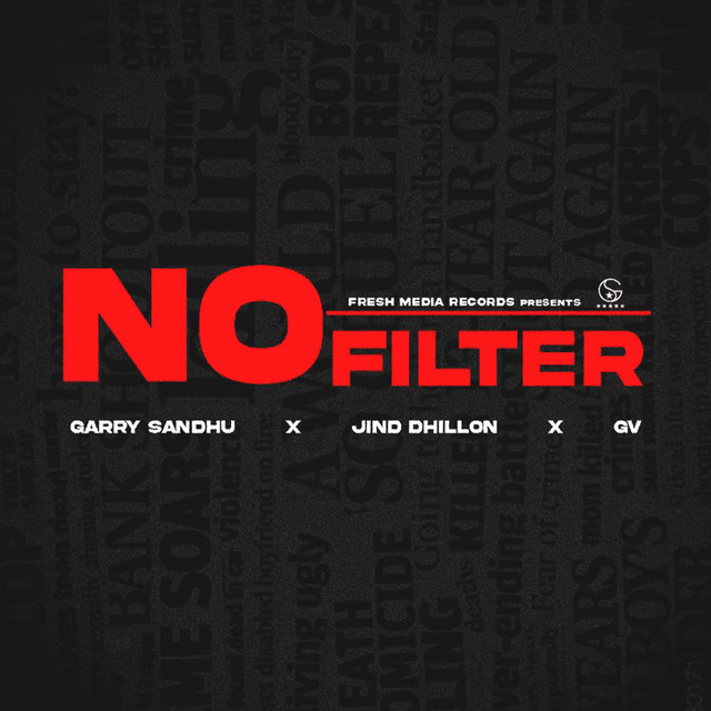 'NO FILTER' cover art