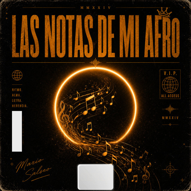 'LAS NOTAS DE MI AFRO' cover art
