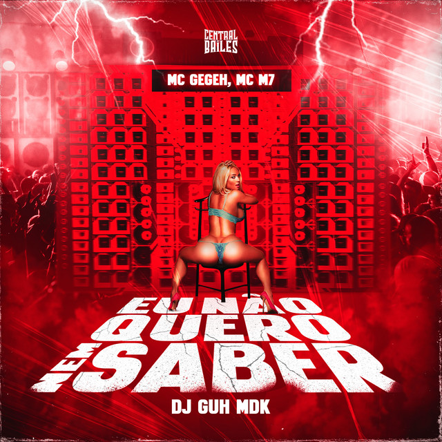 'Eu Não Quero Nem Saber' cover art