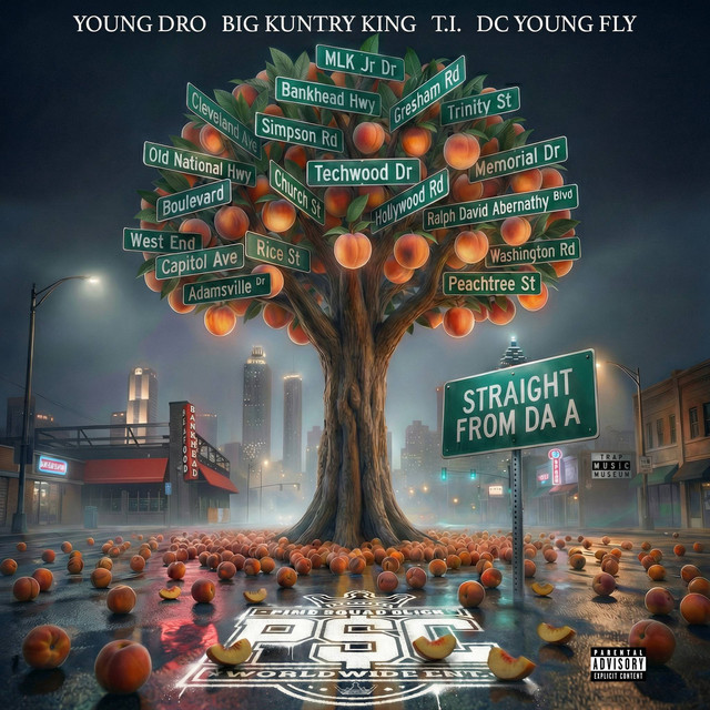 'Straight From Da A (feat. DC Young Fly)' cover art