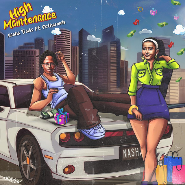 'High Maintenance (feat. Fathermoh)' cover art