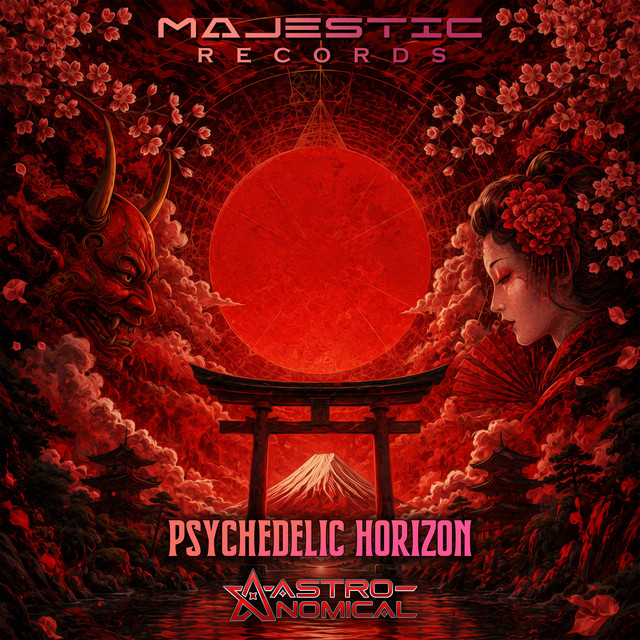 'Psychedelic Horizon' cover art
