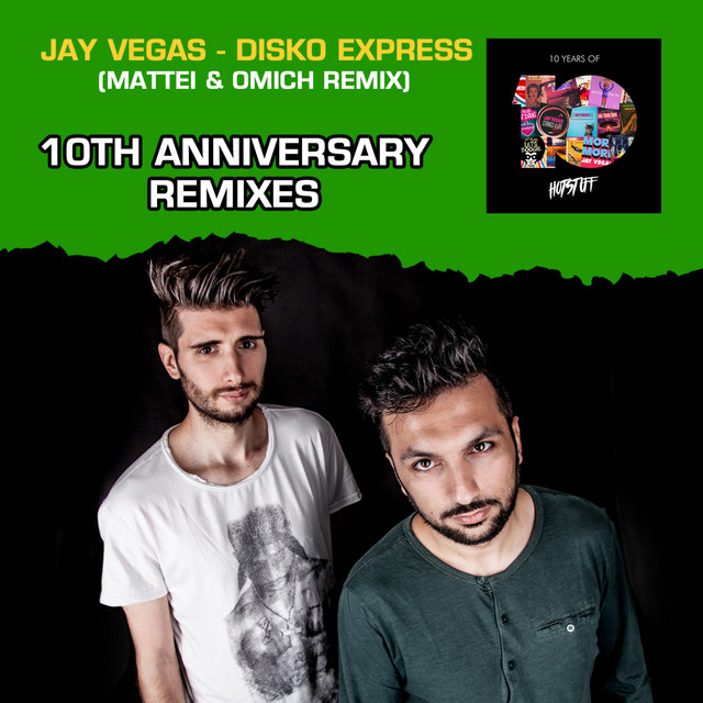 'Disko Express (10th Anniversary Remixes)' cover art