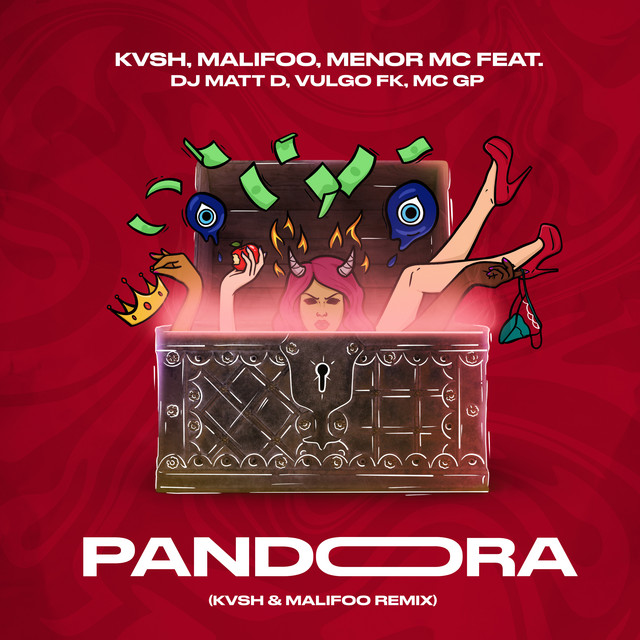 'Pandora (KVSH, Malifoo Remix)' cover art