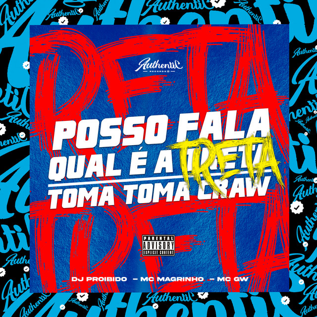 'Posso Falar Qual É a Treta - Toma Toma Craw' cover art