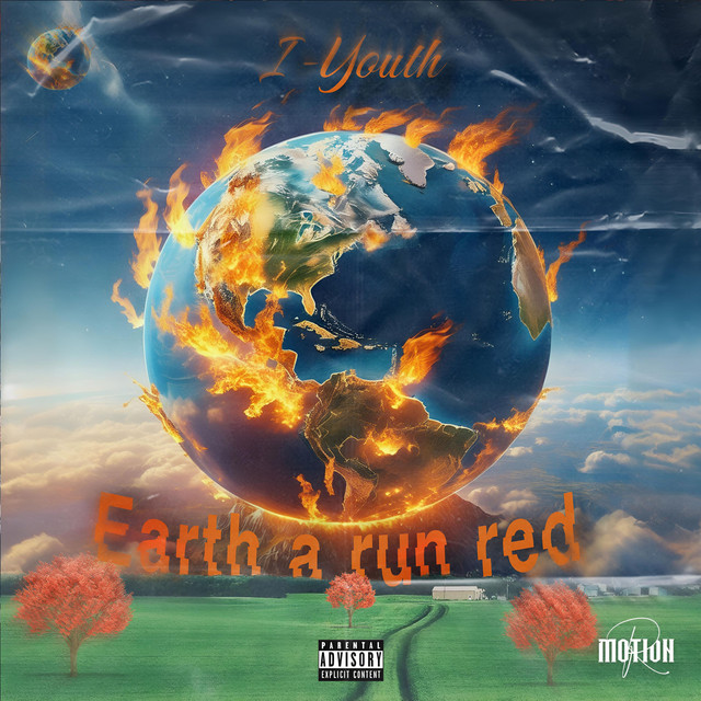 'Earth a run red' cover art