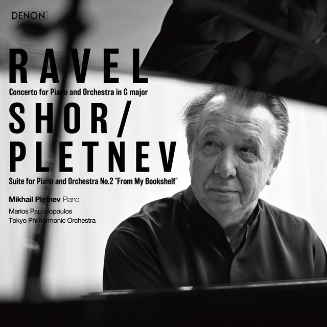 'Ravel: Concerto for Piano and Orchestra / Shor & Pletnev: Suite for Piano and Orchestra No. 2 “From My Bookshelf”' cover art