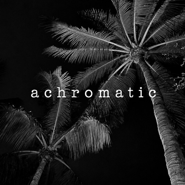 'achromatic' cover art