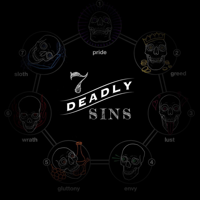 '7 DEADLY SINS' cover art
