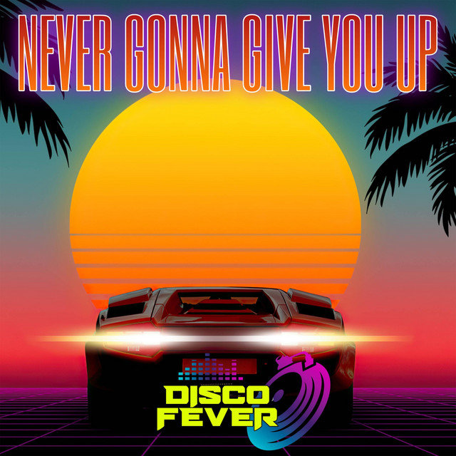 'Never Gonna Give You Up' cover art
