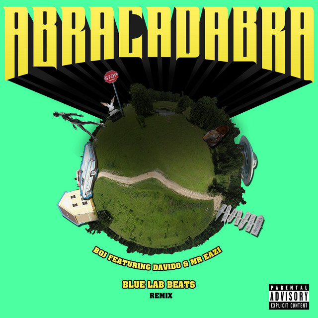 'Abracadabra (Blue Lab Beats Remix)' cover art