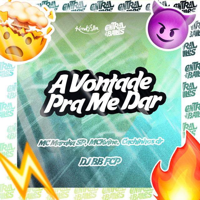 'A Vontade Pra Me Dar' cover art