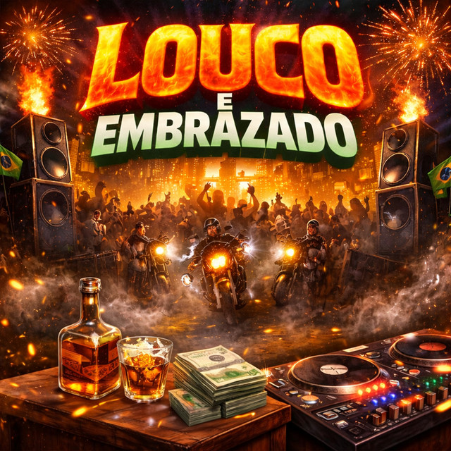 'LOUCO E EMBRAZADO' cover art
