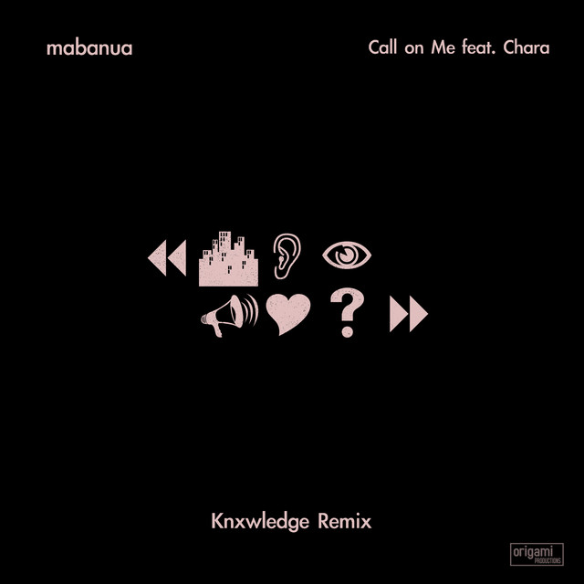 'Call on Me (Knxwledge Remix)' cover art